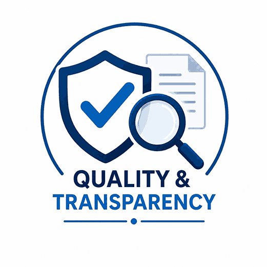 Quality & Transparency icon