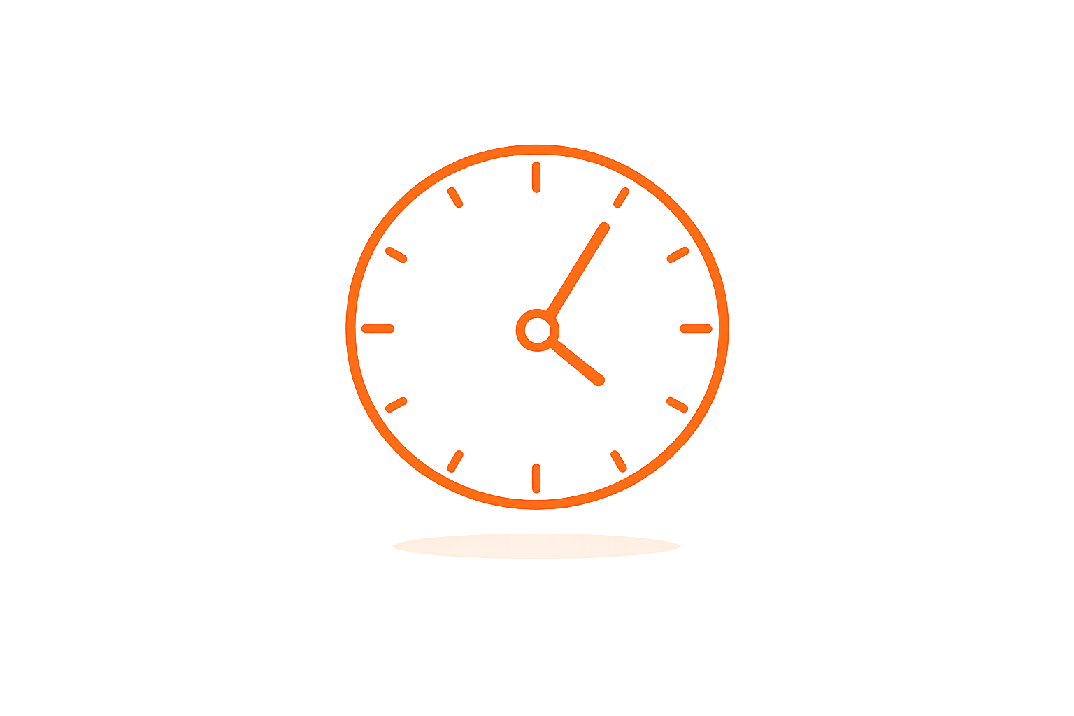 On time delivery icon