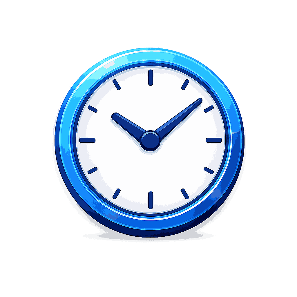 on time deliver icon